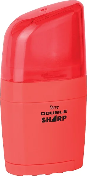 SERVE SİLGİLİ KALEMTIRAŞ DOUBLE SHARP KIRMIZI SV-D.SHARP1FK