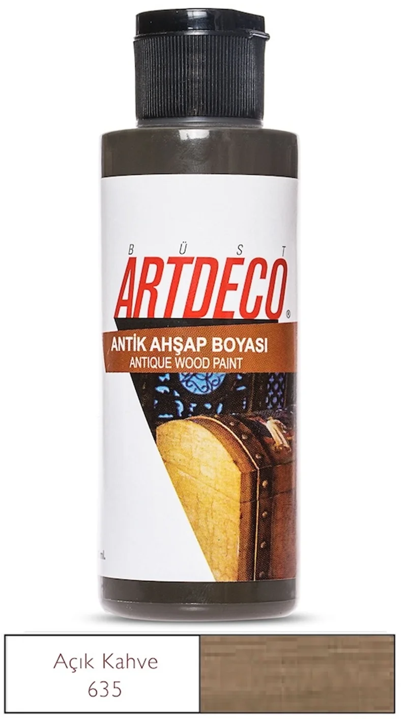 ARTDECO ANTİK ESKİTME BOYASI 140 ML AÇIK KAHVE Y-026R-635