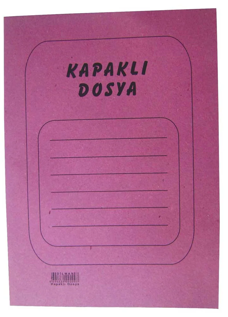DİLMAN KARTON KAPAKLI DOSYA (KULAKÇIKLI)