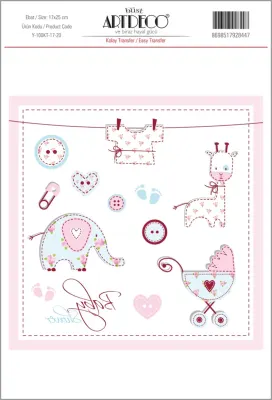 ARTDECO KOLAY TRANSFER 17x25 CM NO:20 Y-100-KT17-20