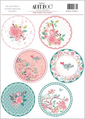 ARTDECO KOLAY TRANSFER 25x35 CM NO:02 Y-100-KT25-2