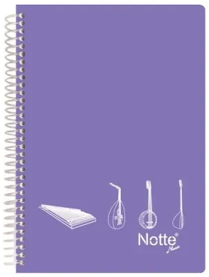 NOTTE MÜZİK DEFTERİ A4 SPR. 40 YP. 30-140