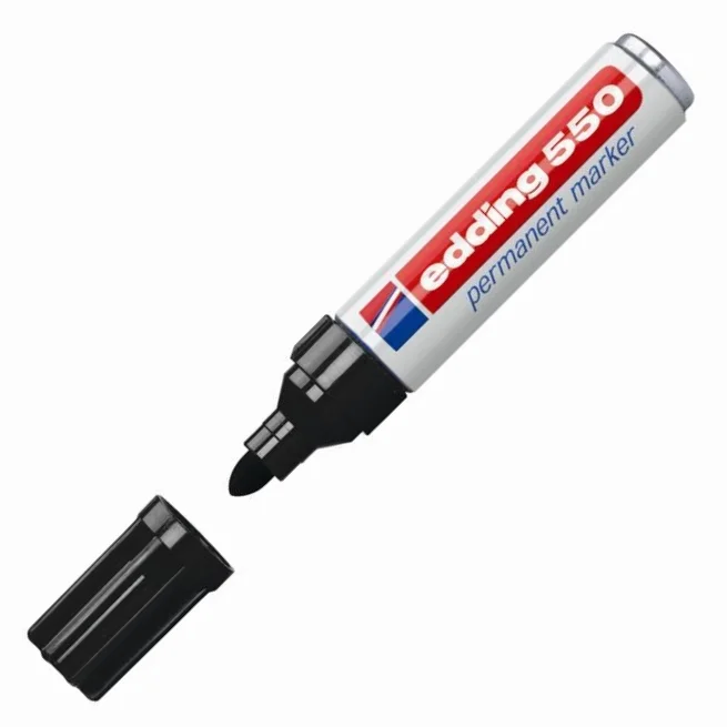 EDDING PERMANENT MARKÖR E-550 SİYAH
