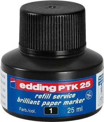 EDDING PİGMENT MÜREKKEP 25 ML E-PTK25 SİYAH