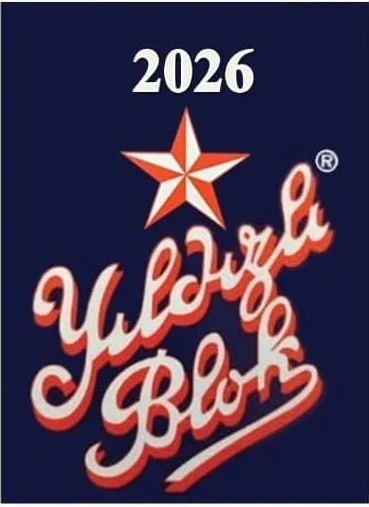 YILDIZLI BLOK MASA TAKVİMİ