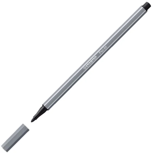 STABILO KEÇELİ KALEM PEN 68 KOYU GRI 68/96