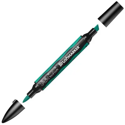 W&amp;N PROMARKER BRUSH KALEM OCEAN TEAL 377 WN-0204377