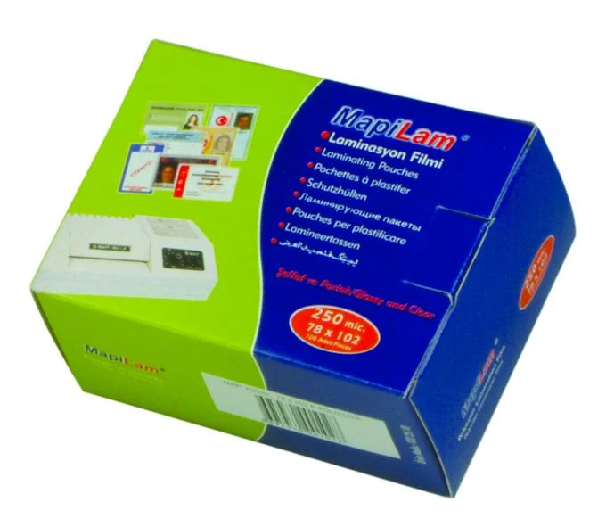 MAPİ LAMİNASYON 250 MİC.70X100 MAT 100LÜ 104 25 12