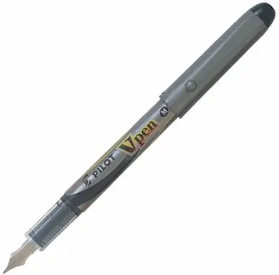 PILOT DOLMAKALEM SILVER V-PEN SİYAH SVP-4M-B