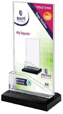 MAPİ MENÜ STANDI KARTVİZİTLİK 105*210 MM 5341815