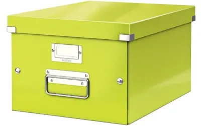LEITZ SAKLAMA KUTUSU WOW CLICK & STORE ORTA BOY L-6044 YEŞİL