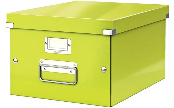 LEITZ SAKLAMA KUTUSU WOW CLICK &amp; STORE ORTA BOY L-6044 YEŞİL