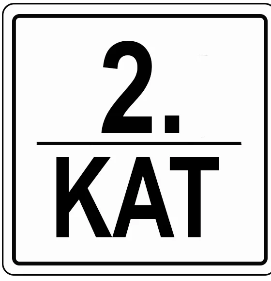 EKSTRAFİX UYARI LEVHASI 202 YUL-227 12x12 CM KAT-2