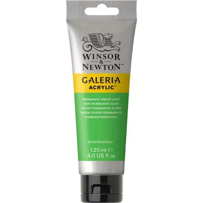 W&N AKRİLİK BOYA GALERIA 120 ML PERMANENT GREEN LIGHT 483 WN-2131483