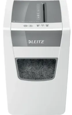 LEITZ EVRAK İMHA MAKİNESİ IQ HOME OFFICE SLIM P4 8001 10 YAPRAK KAPASİTELİ