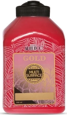 ARTDECO AKRİLİK BOYA GOLD MULTI-SURFACE 500 ML KIRMIZI Y-G70L-220