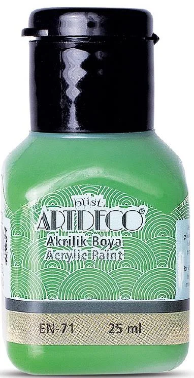ARTDECO AKRİLİK BOYA 25 ML YONCA YEŞİLİ Y-070A-3023
