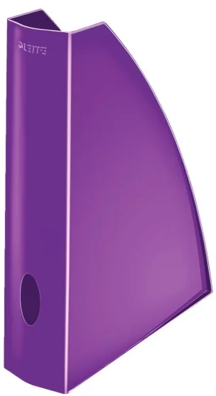 LEITZ KUTU KLASÖR WOW PLASTİK L-5277 METALİK MOR