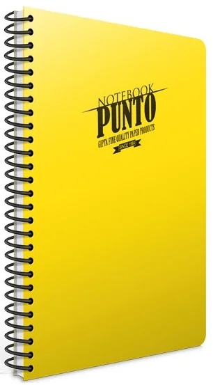 GIPTA DEFTER PUNTO A4 SPİRALLİ PP KAPAK 100 YP. KARELİ 6537
