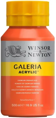W&amp;N AKRİLİK BOYA GALERIA 500 ML CADMIUM ORANGE HUE 090 WN-2150090