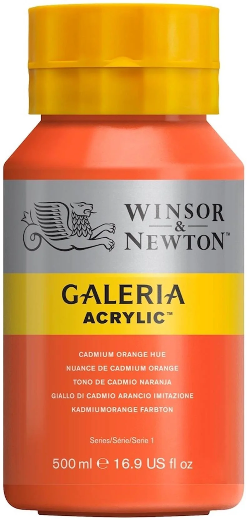W&amp;N AKRİLİK BOYA GALERIA 500 ML CADMIUM ORANGE HUE 090 WN-2150090
