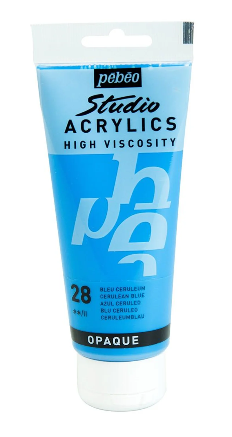 PEBEO AKRİLİK BOYA STUDIO 100 ML 831*28 CERULEAN BLUE