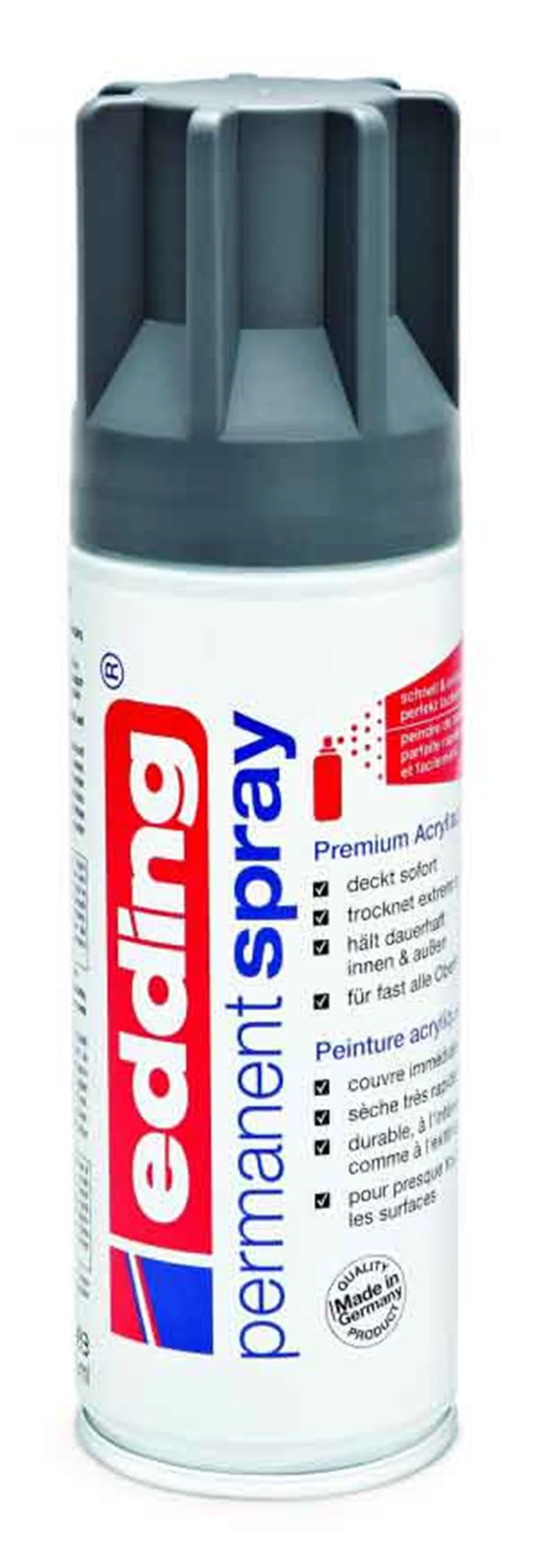 EDDING PERMANENT AKRİLİK SPREY BOYA E-5200 ANTHRACITE MAT 926