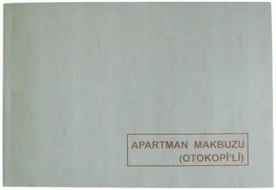 DİLMAN APARTMAN MAKBUZU 2/50 2 NÜSHA 4014