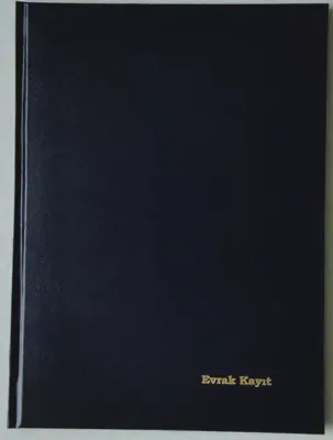 DİLMAN EVRAK KAYIT DEFTERİ CİLTLİ 22.5x32 192 YP 5014