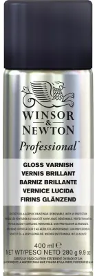 W&amp;N YARDIMCI MALZEME GLOSS VARNISH (PARLAK VERNİK) 400 ML SPREY WN-WN-3041982