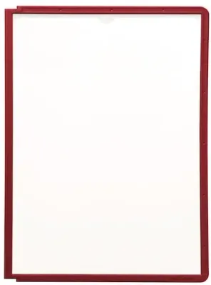 DURABLE TEMEL ÜNİTE PANELİ SHERPA 5 Lİ PAKET KIRMIZI 5606-K
