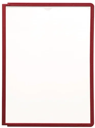 DURABLE TEMEL ÜNİTE PANELİ SHERPA 5 Lİ PAKET KIRMIZI 5606-K