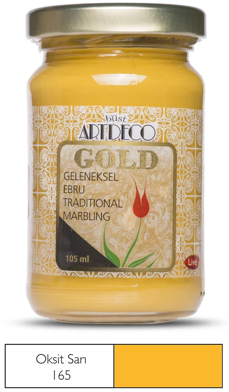 ARTDECO EBRU BOYASI GOLD 105 ML OKSİT SARI Y-018D-165