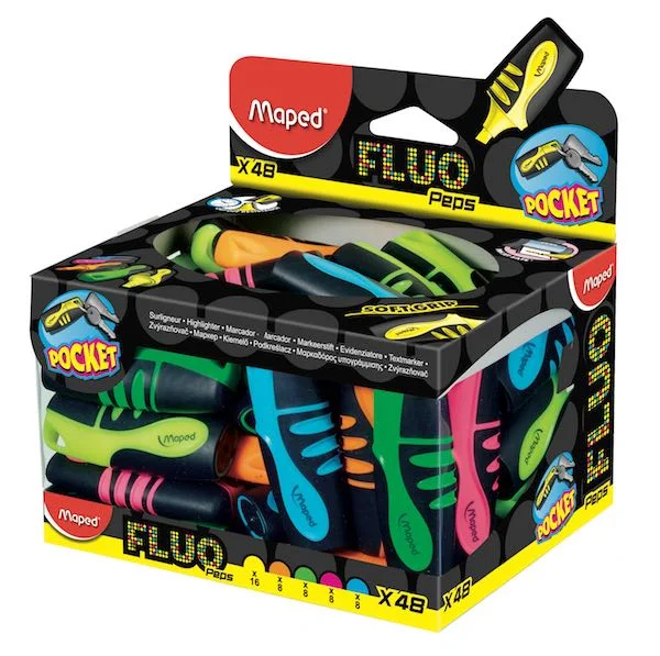MAPED FOSFORLU KALEM FLUO PEP'S MINI 48 Lİ 742737