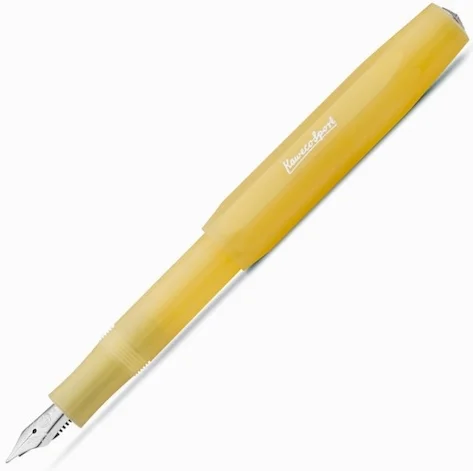 KAWECO DOLMA KALEM FROSTED SPORT AÇIK SARI M UÇ 10001835