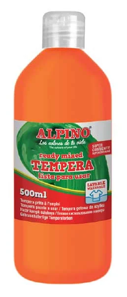 ALPINO SULUBOYA 500ML TEMPERA TURUNCU DM-030172