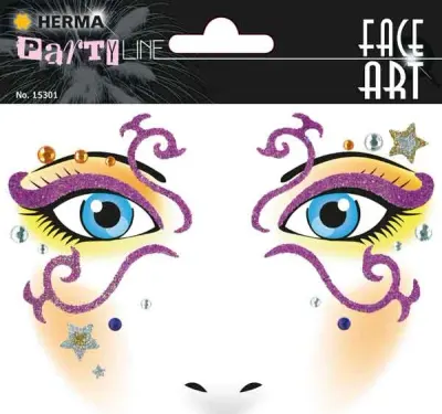 HERMA ETİKET FACE ART DECOR MYSTERY 15301