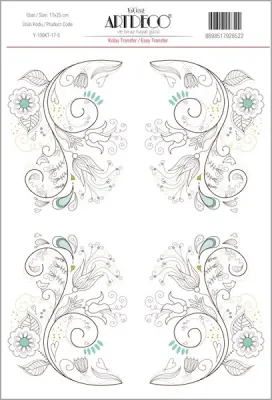 ARTDECO KOLAY TRANSFER 17x25 CM NO:05 Y-100-KT17-5