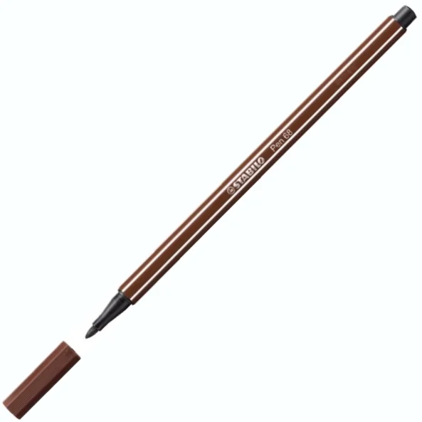 STABILO KEÇELİ KALEM PEN 68 KAHVERENGI 68/45