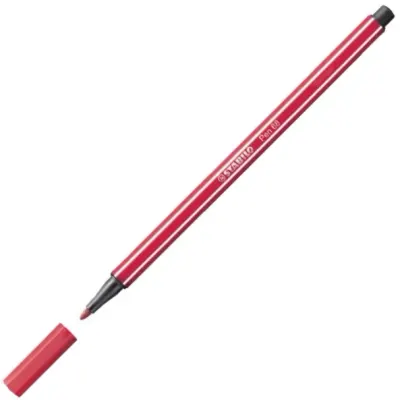 STABILO KEÇELİ KALEM PEN 68 KOYU KIRMIZI 68/50