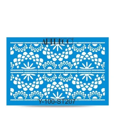 ARTDECO STENCIL A4 DANTEL-2 Y-100-ST207