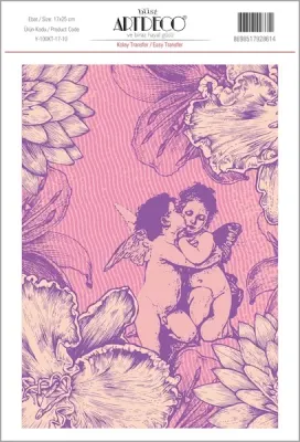 ARTDECO KOLAY TRANSFER 17x25 CM NO:10 Y-100-KT17-10