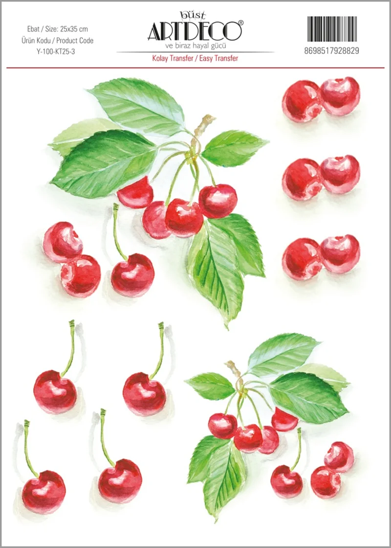 ARTDECO KOLAY TRANSFER 25x35 CM NO:03 Y-100-KT25-3