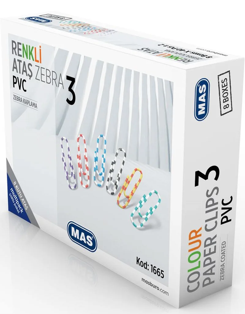MAS ATAŞ ZEBRA 28 MM MULTIPACK 1665