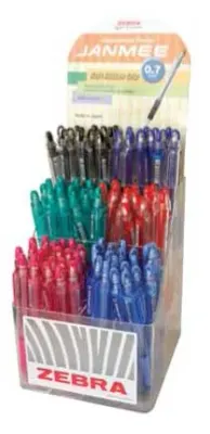 ZEBRA VERSATİL KALEM JANMEE 0.7 STAND 100 LÜ JAN-0.7 100