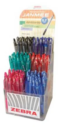 ZEBRA VERSATİL KALEM JANMEE 0.7 STAND 100 LÜ JAN-0.7 100