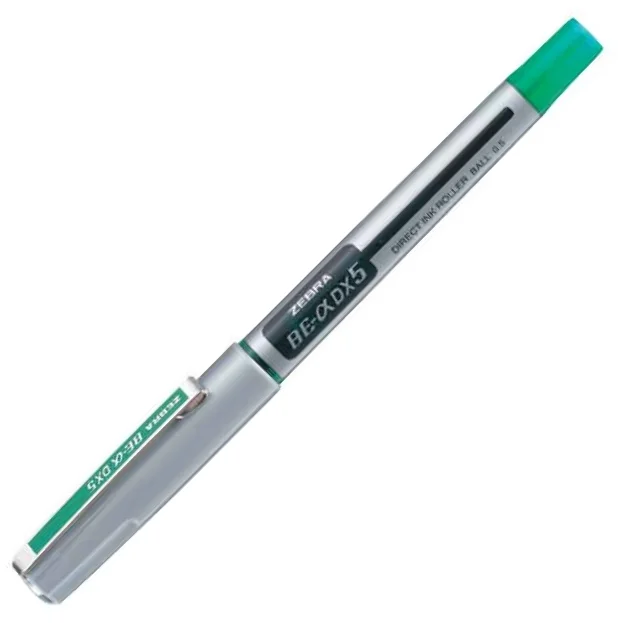ZEBRA ROLLER KALEM İĞNE UÇLU DX5 0.5 YEŞİL DX5-YSL