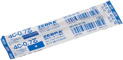 ZEBRA TÜKENMEZ KALEM  REFİLİ 4C 0.7 MAVİ 4C-REF-0.7-MAV