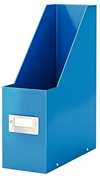 LEITZ MAGAZİNLİK WOW CLICK &amp; STORE L-6047 KARTON METALİK MAVİ