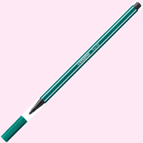 STABILO KEÇELİ KALEM PEN 68 TURKUAZ YEŞİLİ 68/53
